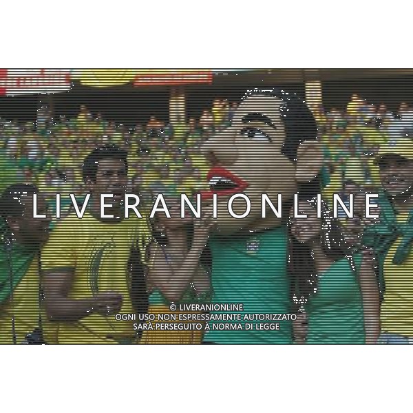 Berlino (ger) 13-06-2006 World Cup Germany 2006 brasile-croazia 1 :0 nella foto tifo brasile ph marco luzzani/ag aldo liverani s.a.s.