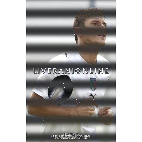 Duisburg 14 giugno 2006 Allenamento della nazionale italiana presso il centro sportivo MSV Duisburg nella foto: Totti Francesco foto Andry / Ag. Aldo Liverani
