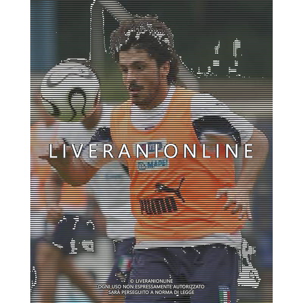 Duisburg 14 giugno 2006 Allenamento della nazionale italiana presso il centro sportivo MSV Duisburg nella foto: Gattuso Ivan Gennaro foto Andry / Ag. Aldo Liverani