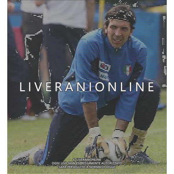 Duisburg 14 giugno 2006 Allenamento della nazionale italiana presso il centro sportivo MSV Duisburg nella foto: Buffon Gianluigi foto Andry / Ag. Aldo Liverani