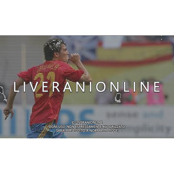 World Cup Germany 2006 14-06-2006 spagna ukraina 4:0 nella foto esultanza villa ph marco luzzani/ag aldo liverani s.a.s.