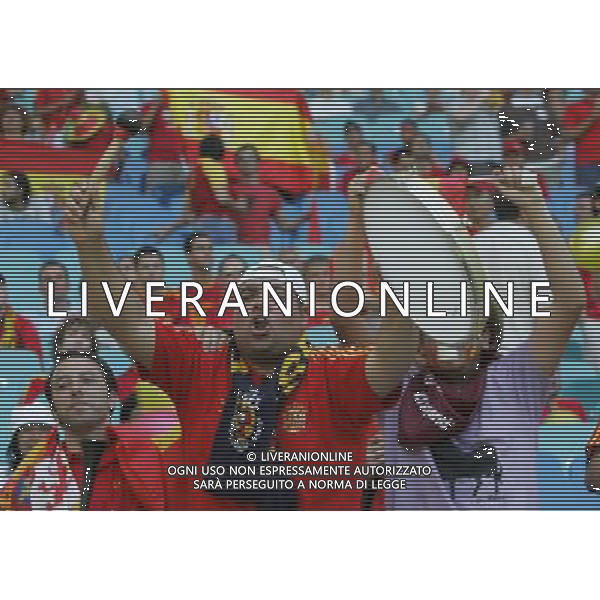 World Cup Germany 2006 14-06-2006 spagna ucraina 4:0 nella foto tifo spagna ph marco luzzani/ag aldo liverani s.a.s.