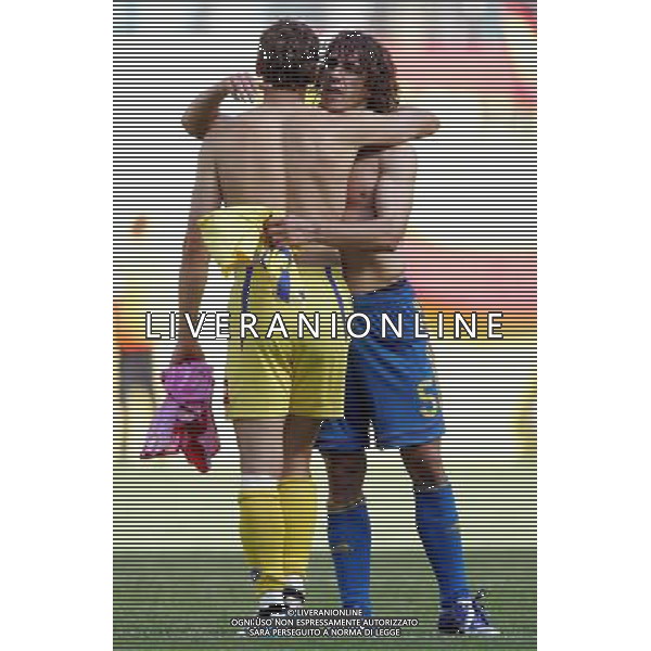 World Cup Germany 2006 14-06-2006 spagna ucraina 4:0 nella foto shevchenko e puyol a fine gara ph marco luzzani/ag aldo liverani s.a.s.