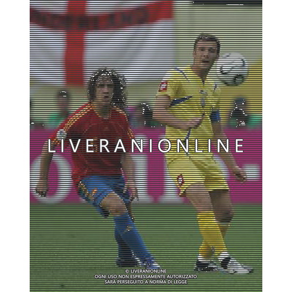 World Cup Germany 2006 14-06-2006 spagna ucraina 4:0 nella foto shevchenko e puyol ph marco luzzani/ag aldo liverani s.a.s.