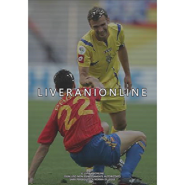 World Cup Germany 2006 14-06-2006 spagna ucraina 4:0 nella foto shevchenko e pablo ph marco luzzani/ag aldo liverani s.a.s.