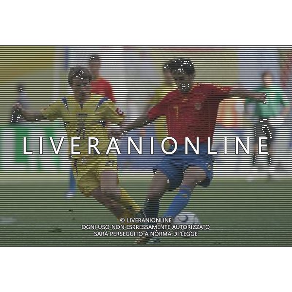 World Cup Germany 2006 14-06-2006 spagna ucraina 4:0 nella foto raul e rotan ph marco luzzani/ag aldo liverani s.a.s.