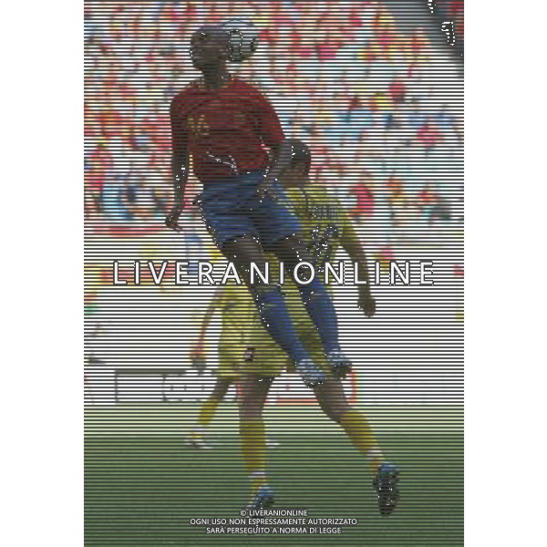 World Cup Germany 2006 14-06-2006 spagna ucraina 4:0 nella foto marcos senna e vorobey ph marco luzzani/ag aldo liverani s.a.s.