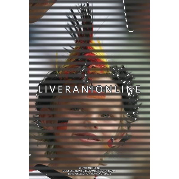 Germani - Polonia Mondiali Germania FIFA World Cup 14/06/2006 nella foto piccolo tifoso tedesco copyright by firo sportphoto/Ag. Aldo Liverani Only Italy