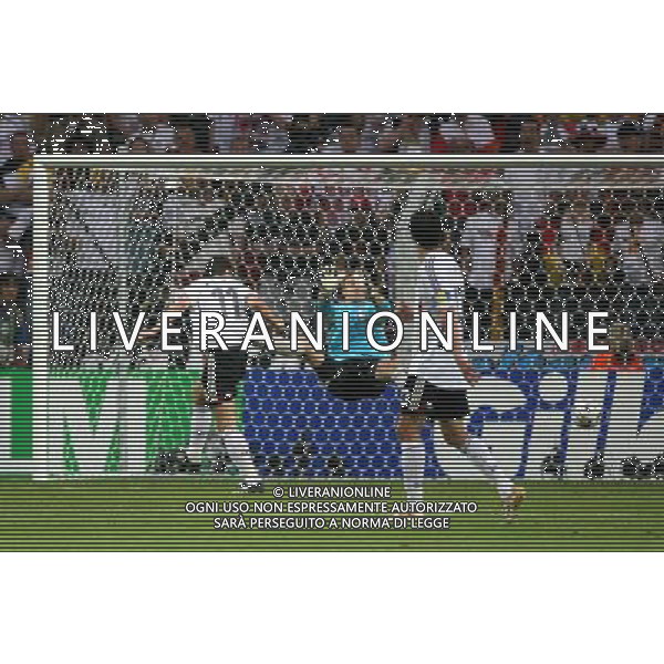 Germani - Polonia Mondiali Germania FIFA World Cup 14/06/2006 nella foto BORUC in parata su Klose copyright by firo sportphoto/Ag. Aldo Liverani Only Italy