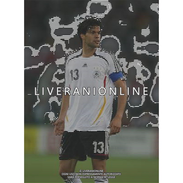 Germani - Polonia Mondiali Germania FIFA World Cup 14/06/2006 nella foto Michael BALLACK copyright by firo sportphoto/Ag. Aldo Liverani Only Italy