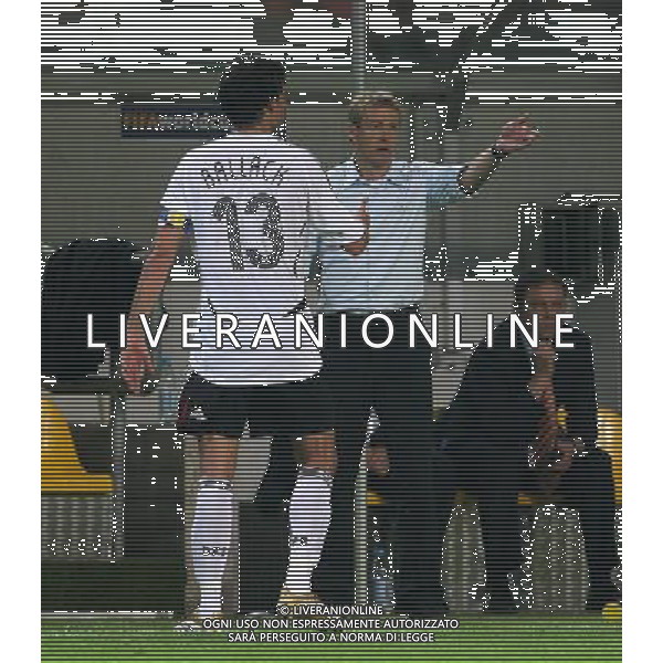 Germani - Polonia Mondiali Germania FIFA World Cup 14/06/2006 nella foto JŸrgen KLINSMANN con Michael BALLACK copyright by firo sportphoto/Ag. Aldo Liverani Only Italy
