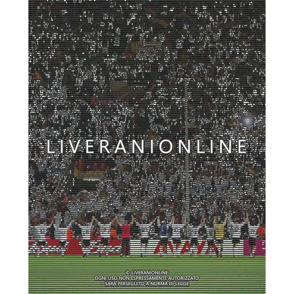 Germani - Polonia Mondiali Germania FIFA World Cup 14/06/2006 nella foto l\'esultanza dei giocatori tedeschi a fine gara sotto la curva dei tifosi copyright by firo sportphoto/Ag. Aldo Liverani Only Italy