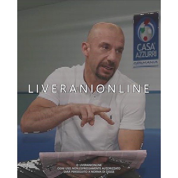 Duisburg 15 giugno 2006 Casa Azzurri situata presso lo stadio MSV Duisburg nella foto: Vialli Gianluca foto Andry / Ag. Aldo Liverani