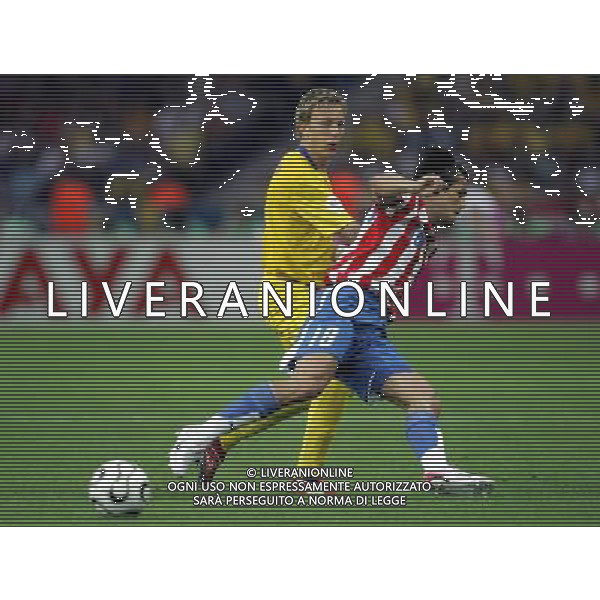 germania mondiali 2006 svezia-paraguay nella foto:edman e valdez ph luzzani/ag aldo liverani 