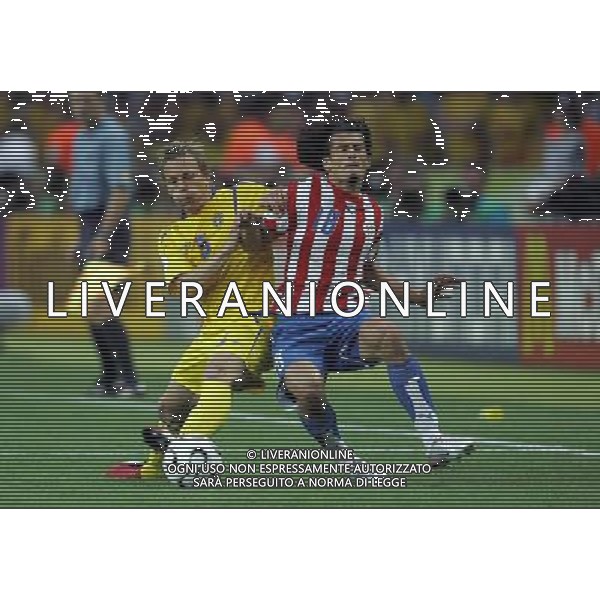 germania mondiali 2006 svezia-paraguay nella foto:edman e valdez ph luzzani/ag aldo liverani 