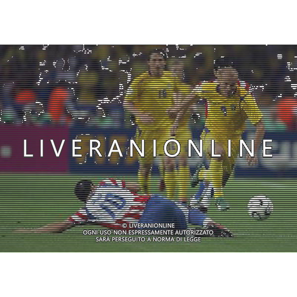 germania mondiali 2006 svezia-paraguay nella foto:jungberg e acuna ph luzzani/ag aldo liverani 
