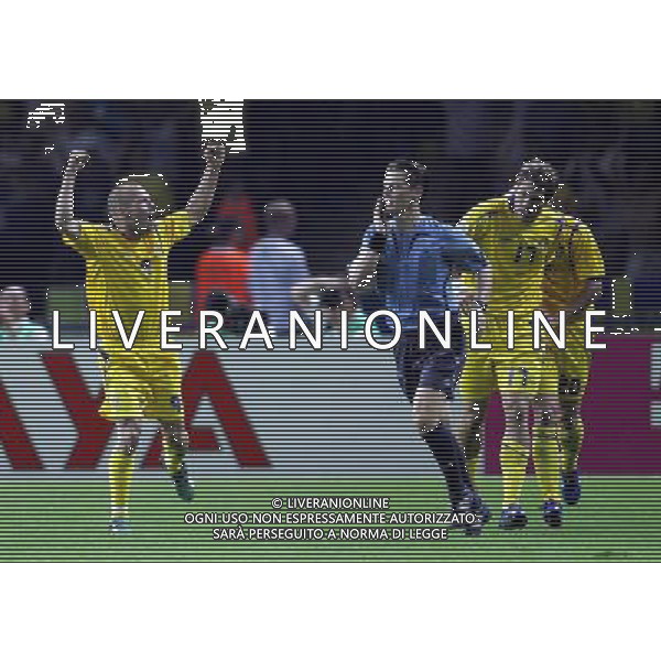 germania mondiali 2006 svezia-paraguay nella foto:esultanza ljngberg ph luzzani/ag aldo liverani 