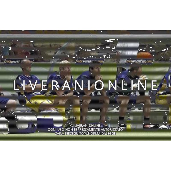 germania mondiali 2006 svezia-paraguay nella foto:ibrahimovic in panchina ph luzzani/ag aldo liverani 