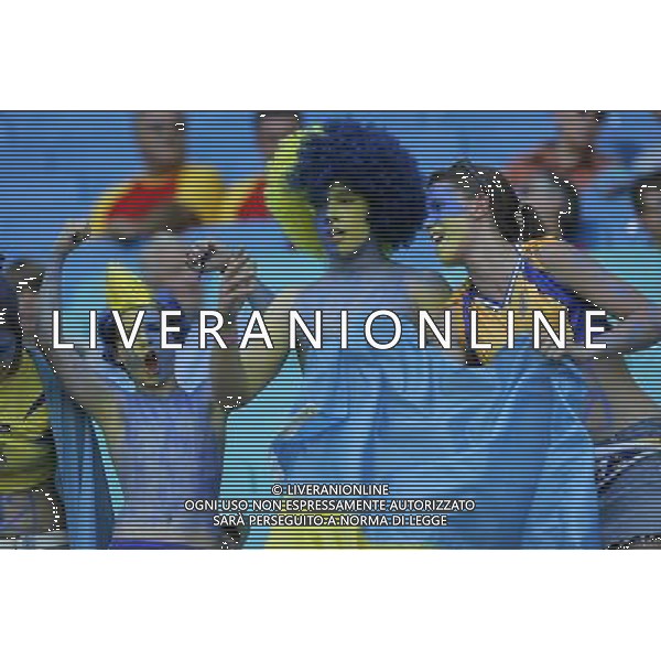 Lipsia (GER) 14-06-2006 World Cup Germany 2006 spagna-ucraina 4:0 nella foto Tifosi ph Marco Luzzani/ag aldo liverani s.a.s.