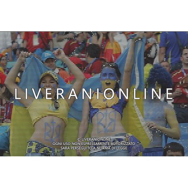 Lipsia (GER) 14-06-2006 World Cup Germany 2006 spagna-ucraina 4:0 nella foto Tifosi ph Marco Luzzani/ag aldo liverani s.a.s.