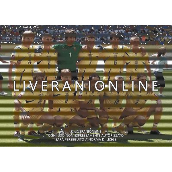 Lipsia (GER) 14-06-2006 World Cup Germany 2006 spagna-ucraina 4:0 nella foto formazione ucraina ph Marco Luzzani/ag aldo liverani s.a.s.