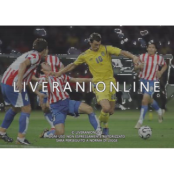 Berlino 1/06/2006 World Cup Germany 2006 svezia-paraguay nella foto ibrahimovic, caceres e gamarra ph marco luzzani/aga aldo liverani s.a.s.