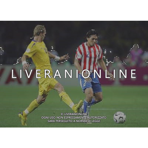 Berlino 1/06/2006 World Cup Germany 2006 svezia-paraguay nella foto nunez e wilhelmsson ph marco luzzani/aga aldo liverani s.a.s.