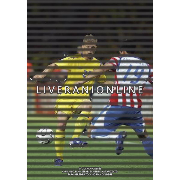 Berlino 1/06/2006 World Cup Germany 2006 svezia-paraguay nella foto allback e dos santos ph marco luzzani/aga aldo liverani s.a.s.