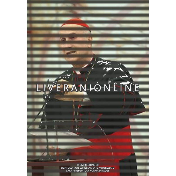 CARDINALE TARCISO BERTONE FOTO AG ALDO LIVERANI