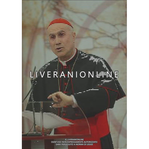 CARDINALE TARCISO BERTONE FOTO AG ALDO LIVERANI