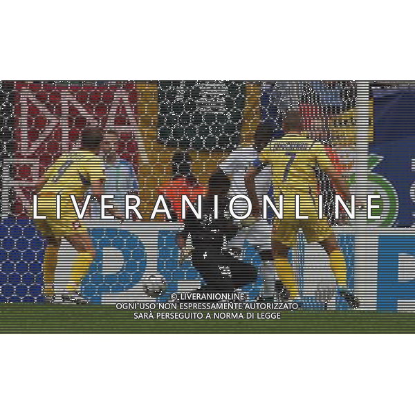 Arabia Saudita - Ucraina Mondiali Germania 19/06/2006 nella foto il gol di Andriy Rusol del 0-1 copyright by firo sportphoto/ag. aldo liverani only italy