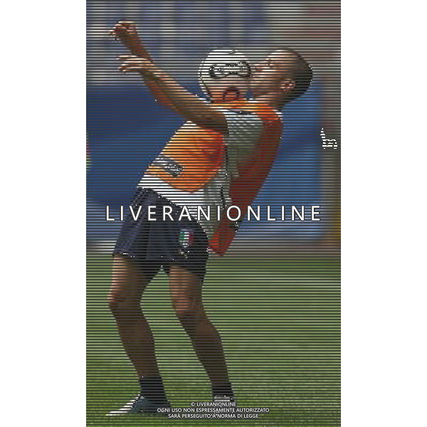 Hamburg 21 giugno 2006 Allenamento ufficiale della nazionale italiana presso il Fifa World Cup Stadium di Hamburg nella foto: Del Piero Alessandro foto Andry / Ag. Aldo Liverani