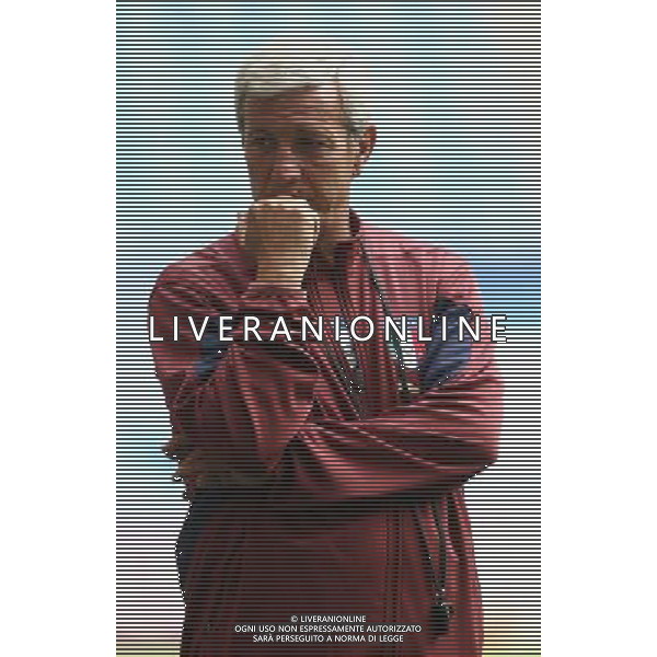 Hamburg 21 giugno 2006 Allenamento ufficiale della nazionale italiana presso il Fifa World Cup Stadium di Hamburg nella foto: Lippi Marcello foto Andry / Ag. Aldo Liverani