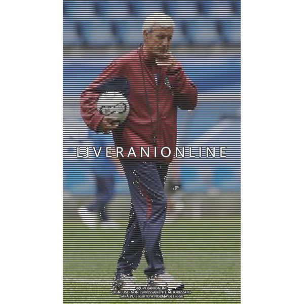 Hamburg 21 giugno 2006 Allenamento ufficiale della nazionale italiana presso il Fifa World Cup Stadium di Hamburg nella foto: Lippi Marcello foto Andry / Ag. Aldo Liverani