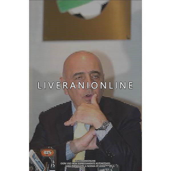 Milano 25/06/2006 Consiglio Di Lega Calcio nella foto: Adriano Galliani foto Danilo Recalcati/Ag.Aldo liverani