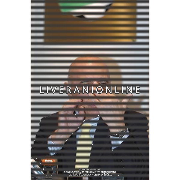 Milano 25/06/2006 Consiglio Di Lega Calcio nella foto: Adriano Galliani foto Danilo Recalcati/Ag.Aldo liverani