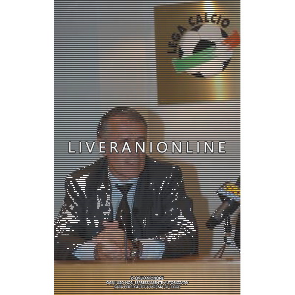 Milano 25/06/2006 Consiglio Di Lega Calcio nella foto:Antonio Guastoni Presidente Collegio Sindacale foto Danilo Recalcati/Ag.Aldo liverani