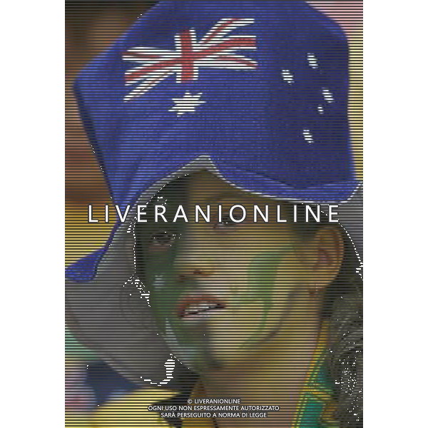 Italia - Australia mondiali Germania 26/06/2006 nella foto tifosi australiani ph luzzani/ag. aldo liverani