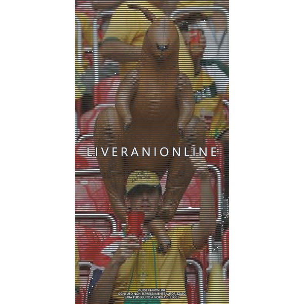 Italia - Australia mondiali Germania 26/06/2006 nella foto tifosi australiani ph luzzani/ag. aldo liverani