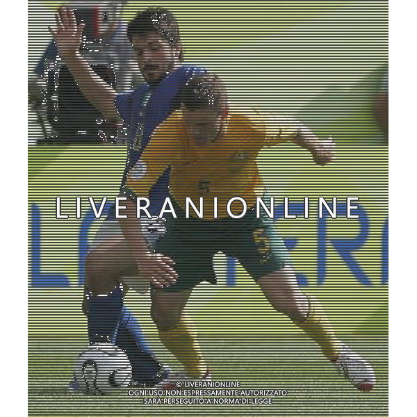 Italia - Australia mondiali Germania 26/06/2006 nella foto gennaro gattuso e culina ph luzzani/ag. aldo liverani