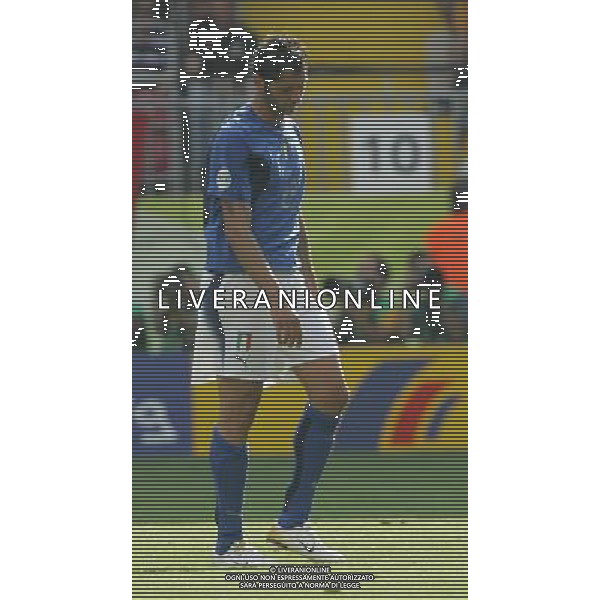 Italia - Australia mondiali Germania 26/06/2006 nella foto marco materazzi lascia il campo dopo l\'espulsione ph luzzani/ag. aldo liverani