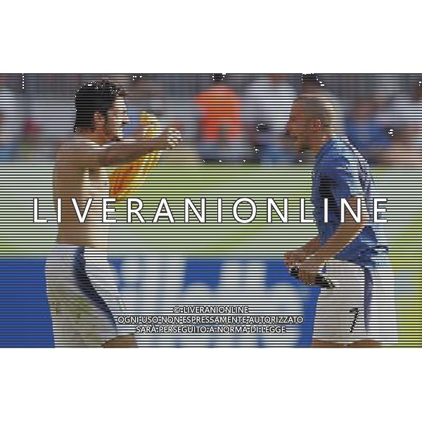 Italia - Australia mondiali Germania 26/06/2006 nella foto esultanza di gennaro gattuso e alessandro del piero a fine gara ph luzzani/ag. aldo liverani