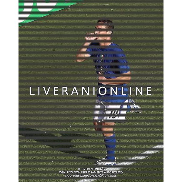 ITALIA-AUSTRALIA CAMPIONATO DEL MONDO GERMANIA 2006 26/06/2006 NELLA FOTO TOTTI ESULTA DOPO LA RETE FOTO POZZETTI-AGENZIA ALDO LIVERANI