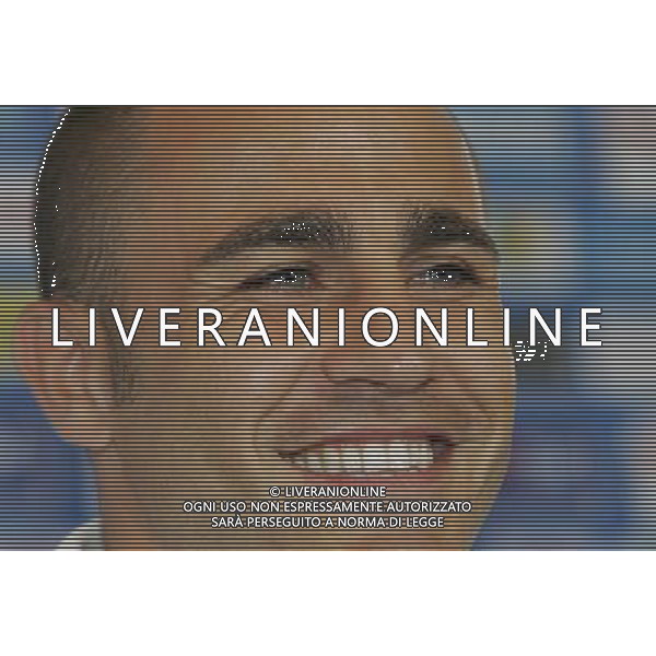 Duisburg 27 giugno 2006 Allenamento della nazionale italiana presso il centro sportivo Meiderich per la prima volta nel corso del Mondiale Germania 2006 aperto al pubblico nella foto: Cannavaro Fabio foto Andry / Ag. Aldo Liverani