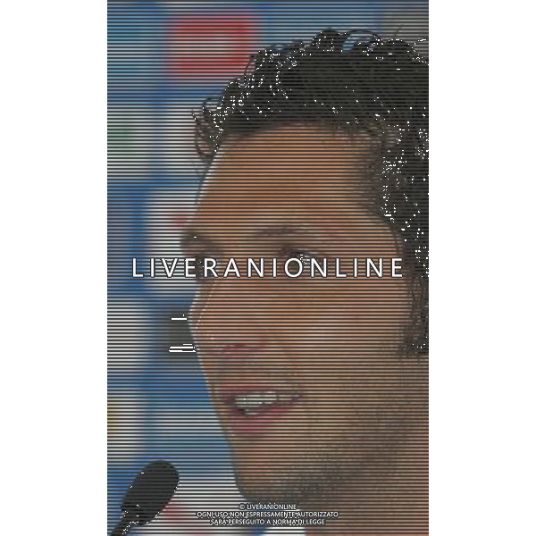 Duisburg 27 giugno 2006 Allenamento della nazionale italiana presso il centro sportivo Meiderich per la prima volta nel corso del Mondiale Germania 2006 aperto al pubblico nella foto: Materazzi Marco foto Andry / Ag. Aldo Liverani