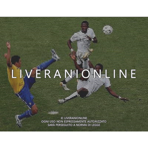 BRASILE-GHANA CAMPIONATO GERMANIA 2006 27/06/2006 NELLA FOTO Asamoah Gyan FOTOIPS-AGENZIA ALDO LIVERANI