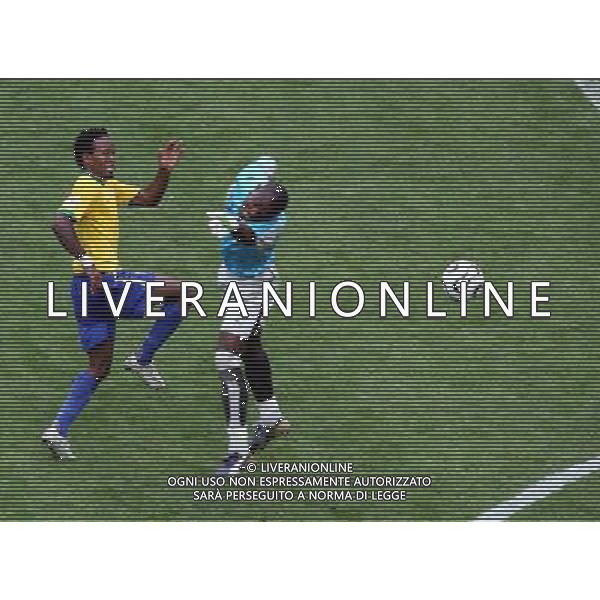 BRASILE-GHANA CAMPIONATO GERMANIA 2006 27/06/2006 NELLA FOTO GOL ZE ROBERTO FOTOIPS-AGENZIA ALDO LIVERANI