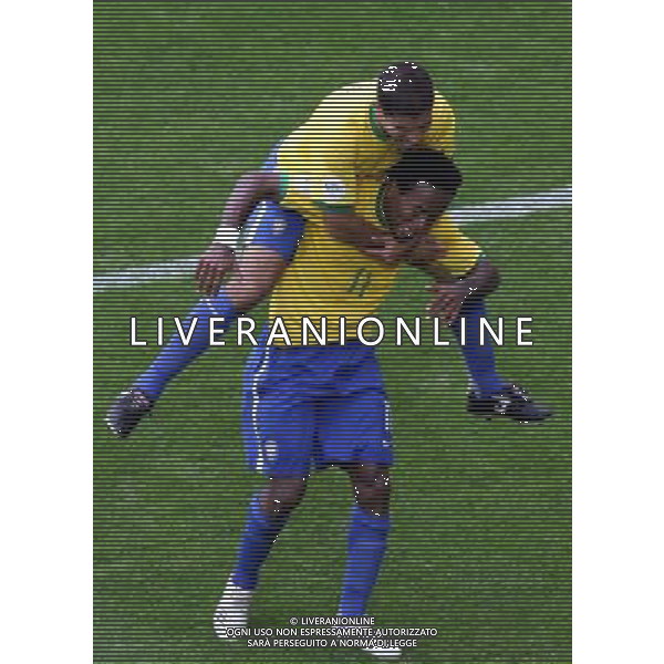 BRASILE-GHANA CAMPIONATO GERMANIA 2006 27/06/2006 NELLA FOTO ZE ROBERTO FOTOIPS-AGENZIA ALDO LIVERANI