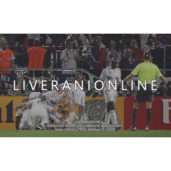 Spagna - Francia Mondiali Germania 27/06/2006 nella foto ESULTANZA FRANCIA DOPO IL GOL DI PATRICK VIEIRA ph luzzani/ag. aldo liverani