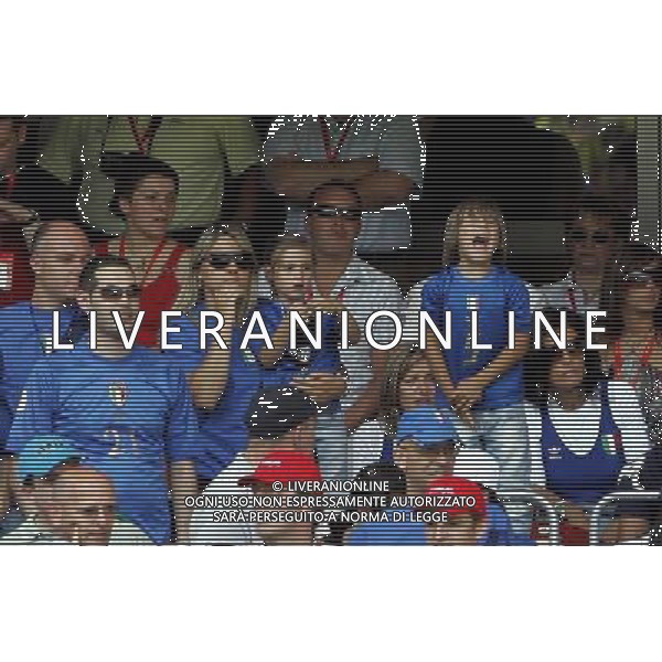 Kaiserslautern (GER) 26-06-2006 World Cup Germany 2006 italia-australia 1:0 Mondiali Germania 2006 nella foto daniela cannavaro con i figli in tribuna ph marco luzzani/ag aldo liverani s.a.s.